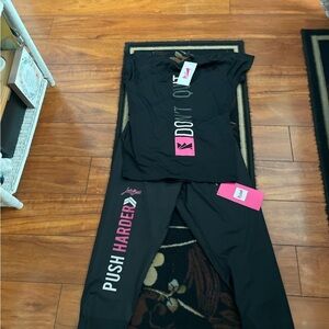 NWT LadyBoss Activewear Set